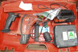 Hilti TE6-A36 cordless SDS hammer drill c/w battery, charger & carry case A614860