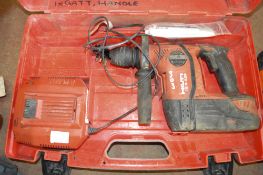 Hilti TE6-A36 cordless SDS hammer drill c/w battery, charger & carry case A614861