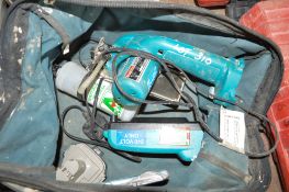 Makita cordless tile cutter c/w battery, charger & carry bag P46122