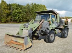 Merecedes Benz/Freightliner Unimog 419 back hoe loader S/N: HM452009