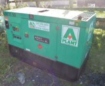 Genset MGZ 20/20/15 20 kva diesel driven generator S/N: 2804875 Recorded Hours: 8225 A5033550