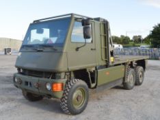 Mowag Duro 2 6x6 lorry (Ex MOD) Year: 2006 VIN: TAM35D2D658204227 Recorded k/m's: 3463 c/w Hiab 022T