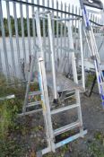 Zarges aluminium step ladder KP66461