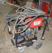 Yanmar diesel driven electric start power washer Complete with: Hose and lance  0699508