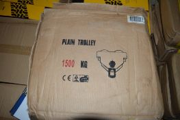 1500 kg girder trolley New & unused