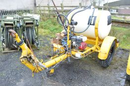 Team 500 litre petrol driven fast tow mobile sprayer S/N: 0065