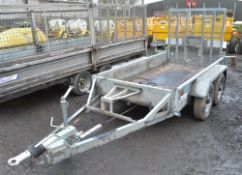 Indespension 8 ft x 4 ft tandem axle plant trailer S/N: 460761 A605650