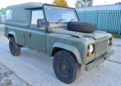 Land Rover Defender 2.5 N/A diesel 110 Tithonus Hard Top utility vehicle (ex MOD) First in Service: