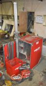 Hilti DS-TS5-SE 110v concrete cutting electric wall saw Complete with: Transit case, various cutting