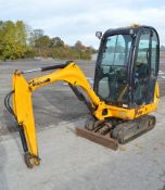 JCB 801.6 CTS 1.5 tonne rubber tracked mini excavator Year: 2012 S/N: 1794961 Recorded Hours: 1472