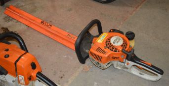 Stihl HS 45 petrol driven hedge cutter