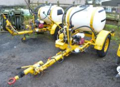 Team 500 litre petrol driven fast tow mobile sprayer S/N: 0041