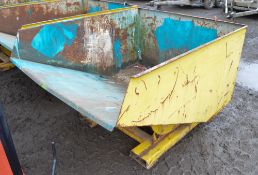 Contact 1250 kg steel tipping skip