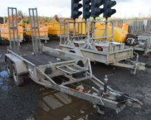 Indespension 8 ft x 4 ft tandem axle plant trailer  PTA023