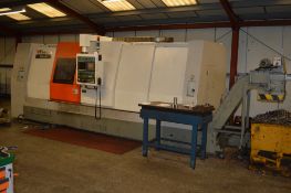 Victor Taichung Vturn 40/220 CNC turning centre Year: 2007 S/N: H152-1122 c/w Fanuc Series OI-TC