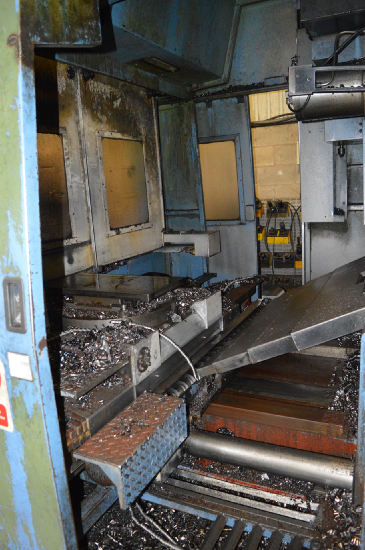 Mazak H-20N power centre 4 - axis CNC horizontal machining centre Year: 1985 S/N:  c/w Mazak - Image 7 of 10