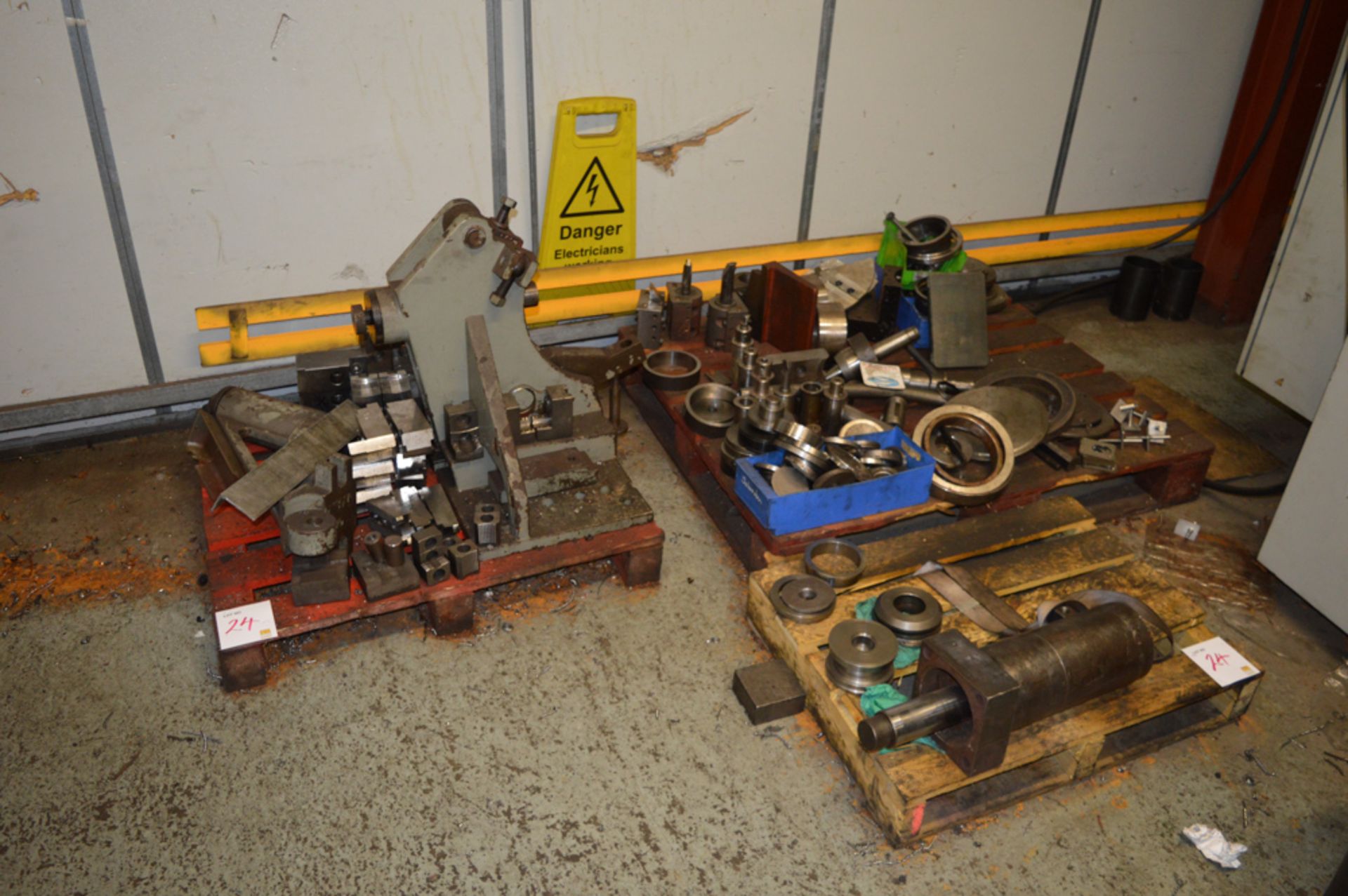 3 - pallets of tooling as lotted