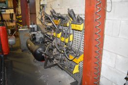 Steel rack & contents of tooling