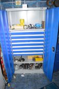 Sealey steel cabinet & contents of tooling