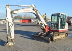 Takeuchi TB175 7.5 tonne rubber tracked midi excavator  Year: 2003 Serial Number: 17511114