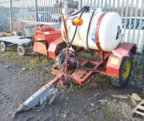 Team petrol driven fast tow mobile sprayer **Engine unattached & parts missing**