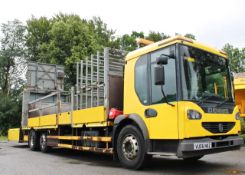 Dennis Elite 26.290 6x2 26 tonne traffic management lorry Registration Number: VU06 NKZ Date of