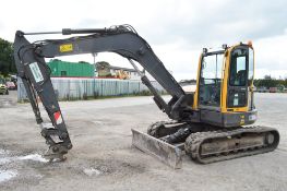 Volvo ECR 88 Plus 9 tonne rubber tracked midi excavator Year: 2012 Serial Number: 15354 Recorded