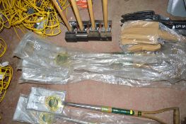 4 - Draper Expert ash shafted garden forks New & unused