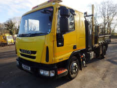 Iveco 75E16 7.5 tonne tipper wagon Registration Number: FJ10 BOH Date of Registration: 14/07/2010