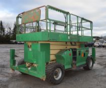 JLG 4394 43 foot diesel driven 4WD scissor lift  Year: 2007  Serial Number: 165417 Recorded hours: