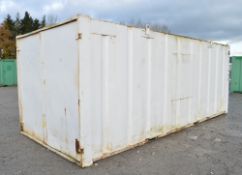 21 ft x 9 ft steel store unit c/w keys A343738