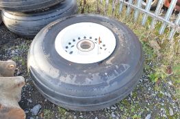 VC10 aircraft wheel & tyre