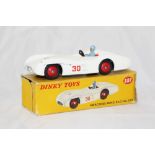 Dinky: A Dinky Toys No.237 Mercedes Benz Racing Car within original box.