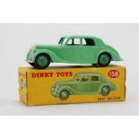 Dinky: A Dinky Toys No.158 Riley Saloon within original box.