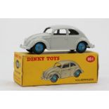 Dinky: A Dinky Toys No.181 Volkswagen within original box.