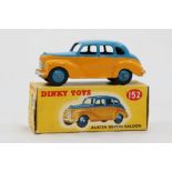 Dinky: A Dinky Toys No.152 Austin Devon Saloon within original box.