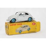 Dinky: A Dinky Toys No.181 Volkswagen within original box.