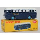 Dinky: A Dinky Toys No.283 B.O.A.C Coach within original box.