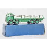 Dinky: A Dinky Supertoys No.905 Foden flatbed truck with chains.