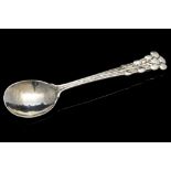 Omar Ramsden and Alwyn Carr, an Arts and Crafts silver hand hammered spoon,