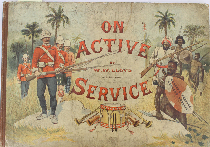 A collection of Victorian chromolithographic prints 'On Active Service', by W.W.