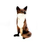 A Beswick 'Fireside Seated Fox',