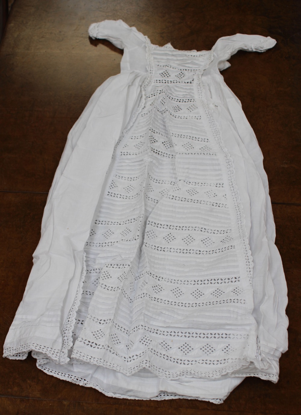 A late Victorian Christening gown,