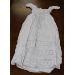 A late Victorian Christening gown,