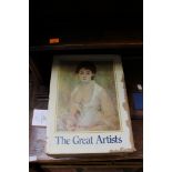 A twenty-five volume edition of 'The Great Artists',