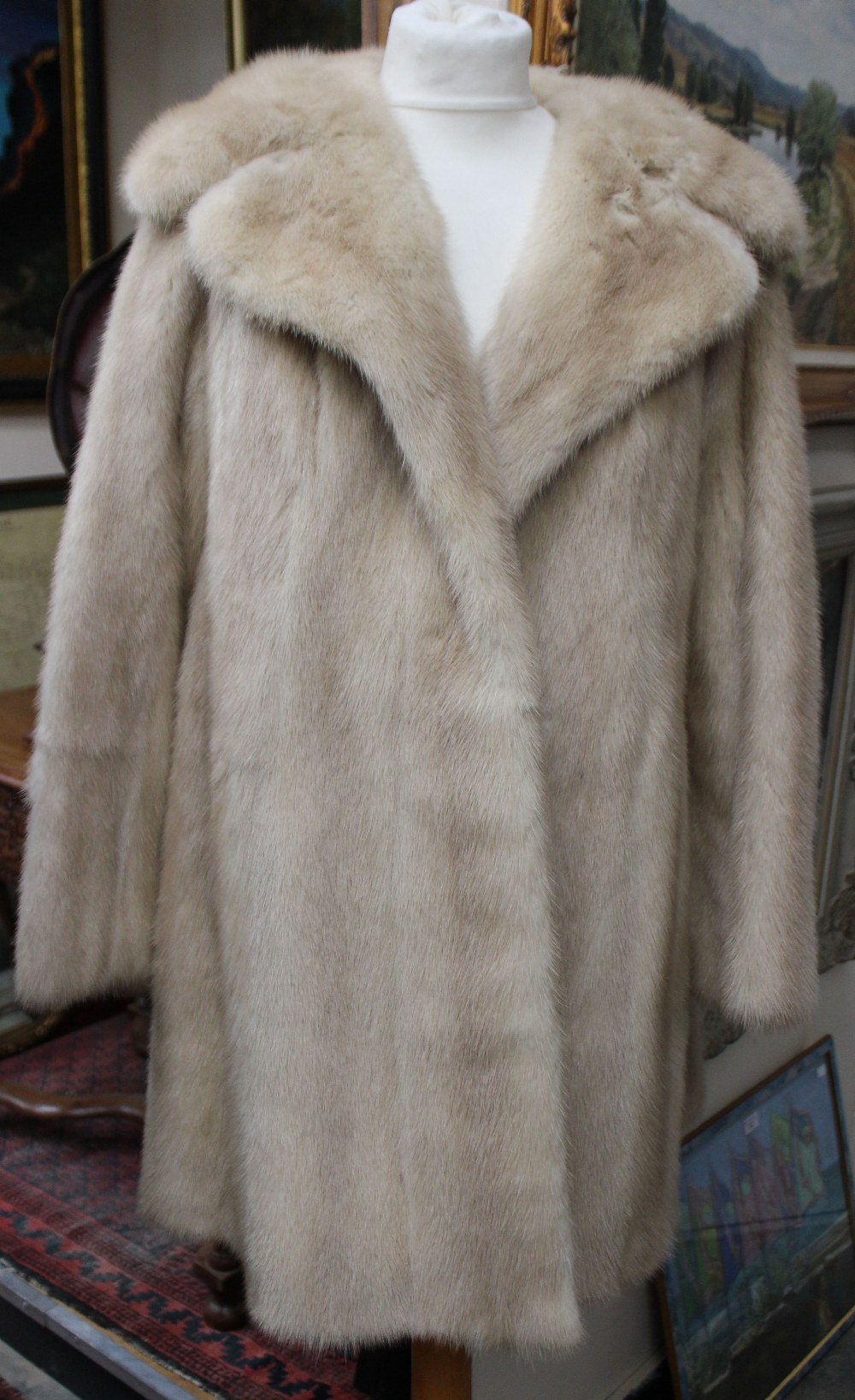 A George Rose blond mink ladies' jacket