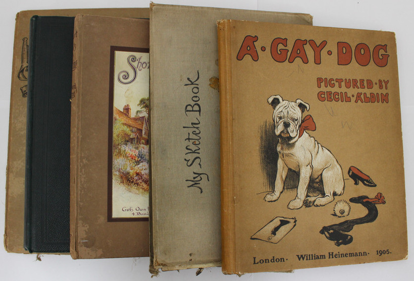 ***NEW GUIDE PRICE*** 'A Gay Dog - The Story of a Foolish Year', illustrated by Cecil Aldin,