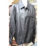 A leather XL gentleman's Hutson Harbour jacket