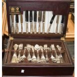 An cased Arthur Price canteen of cutlery