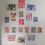 One 1930s German Stamp album plus one folder with more Third Reich stamps
